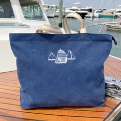 NautiGo Beach Bag - 'Sail Away'