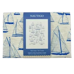 NautiGo Tea Towel - Sail Away