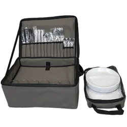 The Bush Company Deluxe Dining Set 6 Person in Canvas Box inside an Pioneer Box