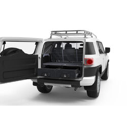 4WD Interiors Half Cargo Barrier suits Toyota Landcruiser Fj Crawl Control Without Sub Woofer 2013-2016