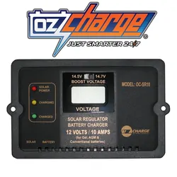 Oz Charge 12 Volt - 10 Amp Solar Controller