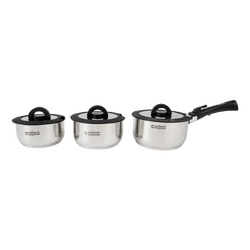 Outback Explorer Smart Storage Non-Stick Pots & 2 Fry Pans Set w/ Lids
