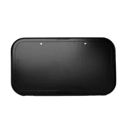Outback Explorer Caravan Fold-Out Table (Round Edge) Black
