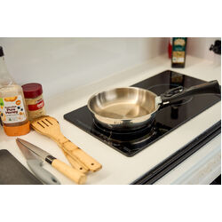Outback Explorer Smart Storage Stainless Steel Fry Pan 24cm