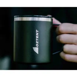 Oztent Black Alpine Coffee Cup