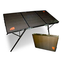 Oztent Bi Fold Table - Aluminium Surface