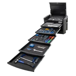 Kincrome Contour Chest Tool Kit 246 Piece 6 Drawer 29" Black Series