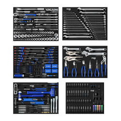 Kincrome CONTOUR Workshop Tool Kit 729 Piece 22 Drawer (60") Black