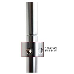 Oceansouth Asymmetric Kayak Paddle 2 Piece - 2170mm Blue 