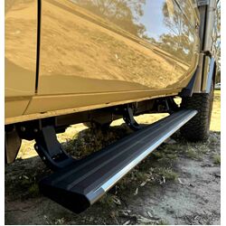 Clearview Power Boards [Pair] suits Toyota LandCruiser 79 Series Dual Cab, thick board, LED light (1984 - Current)