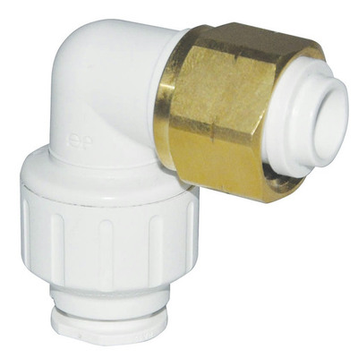JG Watermark Bent Tap Connector 12mm Push On to 1/2 Inch Female BSP