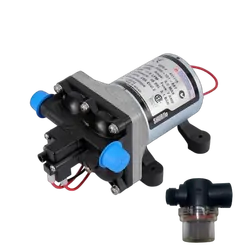 Shurflo Water Pump, Gauge & Filter Bundle (2) SM