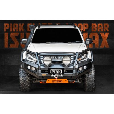 Piak Elite Post Bar To Suit Isuzu Dmax 17-21 With Black Recovery Points 