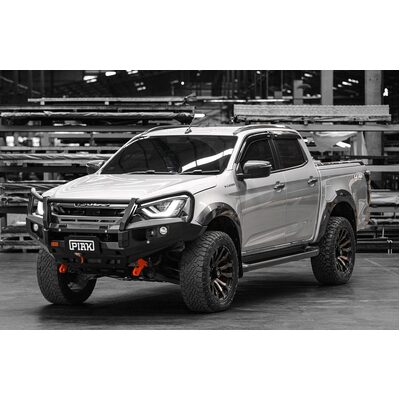 Piak Elite No Loop To Suit Hilux 2020 Onwards With Black Recovery Points and Black Under Body Protection