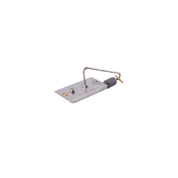 Hookem Planer/Paravane - Weighted Diving Plate - 75mm Long X 50mm Wide - Stainless Steel