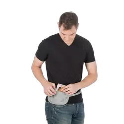 Coversafe X100 RFID Blocking Waist Wallet Black