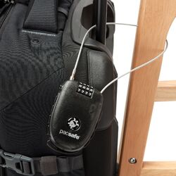 PACSAFE Retractasafe 250 4 Dial Retractable Cable Lock