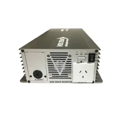 Pure sine wave inverter Pro Series Voltech 12V (3000W) 1 x 230Vac outlet & hard wire option.