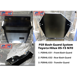 Performance Suspension Racing Front Bash Guard (Suits ALL Diff drops) to suit Toyota Hilux N70 05-15