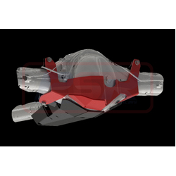 Performance Suspension Racing Rear Diff Centre Guard (Bolt On) to suit Toyota Hilux N80