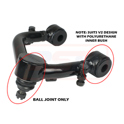 Performance Suspension Racing PSRMAZ-002 UCA Ball Joint 12 (V2 PRE 2020 POLY-URETHANE INNER BUSH - FIXED BALL JOINT) - PAIR