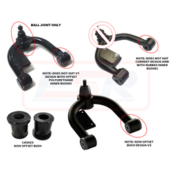 Performance Suspension Racing PSRNAV-006 UCA Ball Joint 11 (V1-2 PRE 2020 POLY-URETHANE INNER BUSH)