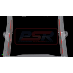 Performance Suspension Racing Nissan Patrol GQ-GU Chassis Bracing Rear Internal (Rear lower control arm only)