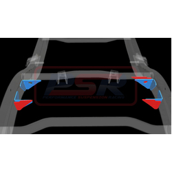 Performance Suspension Racing Nissan Patrol GQ-GU Chassis Bracing Rear Coil Tower System (Internal and external brace, weld on)