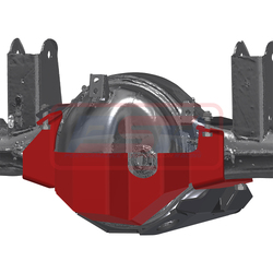 Performance Suspension Racing Nissan Patrol GQ-GU Rear Diff Center Guard (Bolt on) (H233)