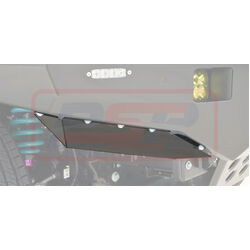 PSR Ambush Bar Ford Ranger Next Gen Ambush Satin Black Single Hoop Bar, Pre-Runner Infill (1" Body Lift), Standard Silver Fairlead, 6 Sensors, Camera,