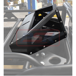 Performance Suspension Racing Baja Rack Spare Wheel Bolt On Mount (Suit 32,33,35,37" Tyre) and Threaded Universal Wheel Fastener