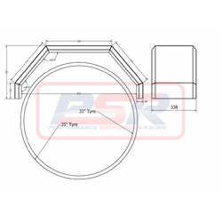 Performance Suspension Racing Universal Steel Tray Guards