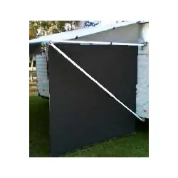 Supex Pop Top End Wall Screen Black