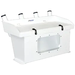 Prowave Bait Board Bait Tank With Window 700W X 300H - Black