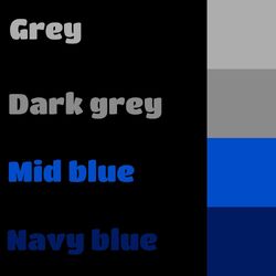 Prowave Aluminium Boat Bench Seat Or Lounge 1050L X 290W X 365H - Navy Blue