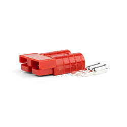 Anderson Style 50 Amp Plug - Red Solar