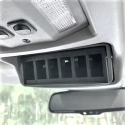 Switch Housing Panel for Roof Console for mounting of your switches. Panel Only