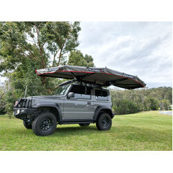 Rugged 4x4 Platinum 1.5m Semi-auto 180 Degree Awning (Fabric UVE95+%)