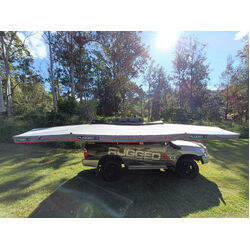 Rugged 4x4 Platinum 2.5m 180 Semi-auto Opening Awning (Fabric UVE95+%)