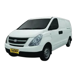 Tuff Terrain Canvas Grey Seat Covers to Suit Hyundai iLoad TQ 3/6 Seater Van 08-On FRONT