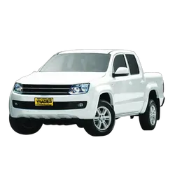 Tuff Terrain Canvas Grey Seat Covers to Suit Volkswagen Amarok All Badges (Ex. Ultimate) 2011-2022 REAR