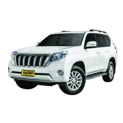 Tuff Terrain Canvas Grey Seat Covers to Suit Toyota Prado 150 Series VX Kakadu 7 Seater SUV 09-On MIDDLE