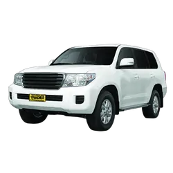 Tuff Terrain Canvas Grey Seat Covers to Suit Toyota Landcruiser 200 Series Wagon GXL 8 Seater 07/09-On MIDDLE