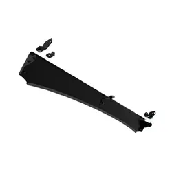 Ford Ranger T6.2 (2022-Current)/Volkswagen Amarok (2023-Current) Double Cab Slimsport Rack Wind Fairing