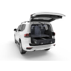 4WD Interiors Rear Rack & Divider suits Toyota Landcruiser 300 Series 7 Seat Wagon 07/2021-Current