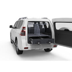 4WD Interiors Rear Rack & Divider suits Toyota Landcruiser Prado 150 Series Gx 7 Seat Wagon 11/2009-Current