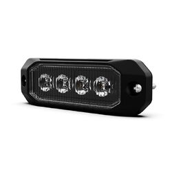 Roadvision LED Strobe Module Amber 10-30V 12W 10 Flash Pattern 4 LED Synchronizable SAE Cl1