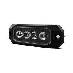 Roadvision LED Strobe Module White 10-30V 12W 10 Flash Pattern 4 LED Synchronizable SAE Cl1