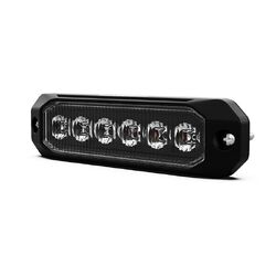 Roadvision LED Strobe Module Amber 10-30V 18W 10 Flash Pattern 6 LED Synchronizable SAE C1