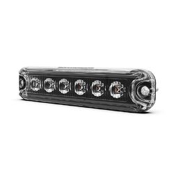 Roadvision LED Strobe Module Amber 10-30V 18W 18 Flash Pattern 6 LED Synchronizable SAE C1